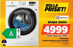 Power Tvättmaskin Hygienprogrammet tar bort bakterier erbjuda