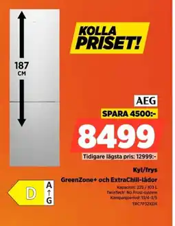 Power AEG Kyl/frys greenzone+ och extrachill-lådor erbjuda