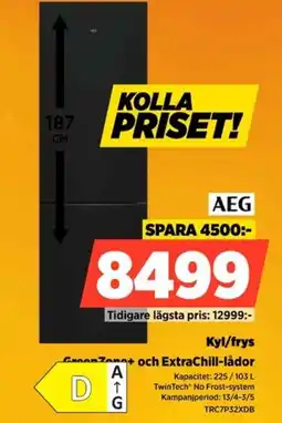Power Kyl/frys green zenet och extrachill-lådor erbjuda