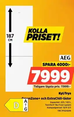 Power Kyl/frys GreenZone+ och ExtraChill-lådor erbjuda