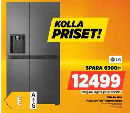 Power LG Side by side Multi Air Flow-luftcirkulation erbjuda