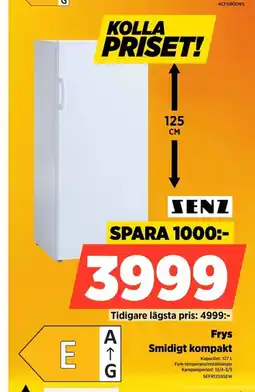 Power Frys Smidigt kompakt erbjuda