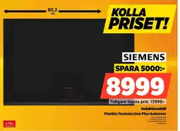 Power Induktionshäll Flexibla flexInduction Plus-kokzoner erbjuda