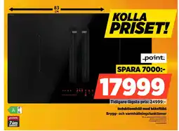 Power Induktionshäll med köksfläkt Brygg- och varmhållningsfunktioner erbjuda