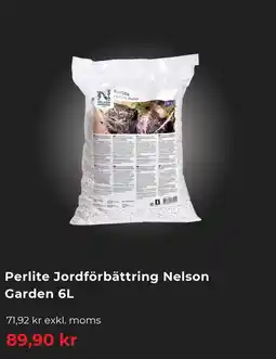 Granngården Perlite Jordförbättring Nelson Garden erbjuda