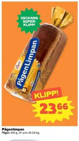 Coop Pågen Pågenlimpan erbjuda