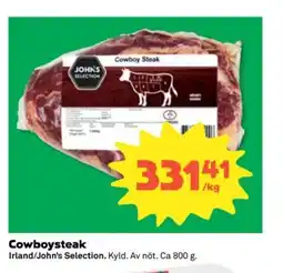 Coop Cowboysteak erbjuda