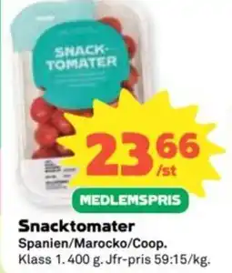 Coop Coop Snacktomater erbjuda