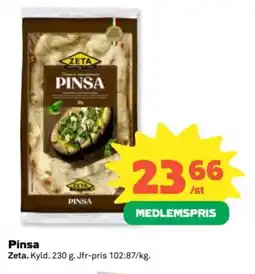 Coop Zeta Pinsa erbjuda