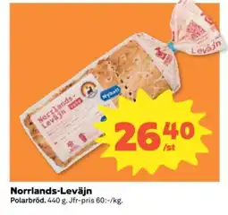 Coop Polarbröd Norrlands-Leväjn erbjuda