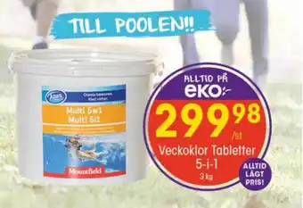 EKO Veckoklor Tabletter 5-i-1 erbjuda