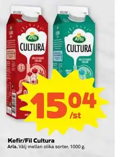 Stora Coop Kefir/Fil Cultura erbjuda