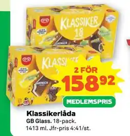 Stora Coop Klassikerlåda, Medlemspris erbjuda