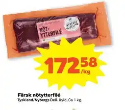 Stora Coop Färsk nötytterfilé erbjuda
