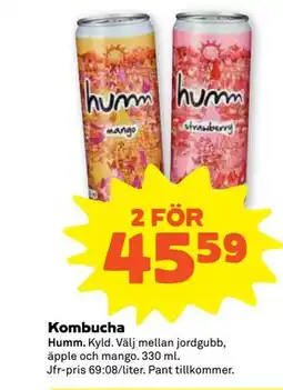 Stora Coop Kombucha erbjuda