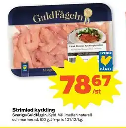 Stora Coop Strimlad kyckling erbjuda