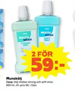 Stora Coop Munskölj erbjuda