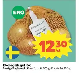 Coop Ekologisk gul lök erbjuda