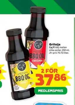Stora Coop Grillolja, Medlemspris erbjuda