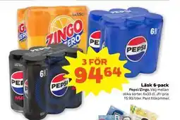 Stora Coop Läsk 6-pack erbjuda