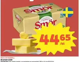 Coop Svenskt smör erbjuda