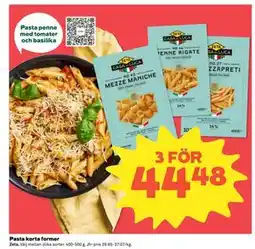 Coop Pasta korta former erbjuda