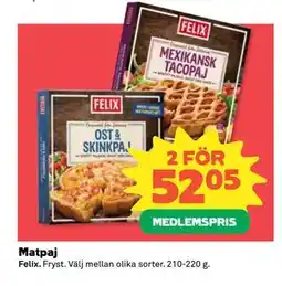 Coop Matpaj, Medlemspris erbjuda