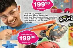 Lekextra Goo Jit Zu Meteor Madness Mega Launcher erbjuda