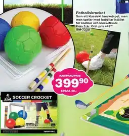 Lekextra Fotbollskrocket erbjuda