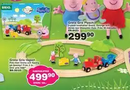 Lekextra Greta Gris tågset erbjuda