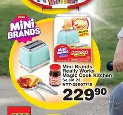 Lekextra Mini Brands Really Works Magic Cook Kitchen erbjuda