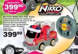 Lekextra My First Nikko R/C Fire Truck erbjuda