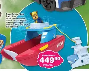 Paw Patrol Sea Patroller