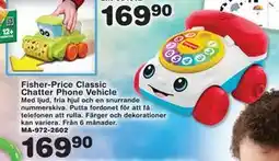 Lekextra Fisher-Price Classic Chatter Phone Vehicle erbjuda