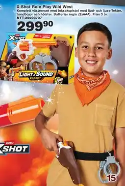 Lekextra X-Shot Role Play Wild West erbjuda