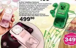 Lekextra In-Ear trådlösa hörlurar erbjuda