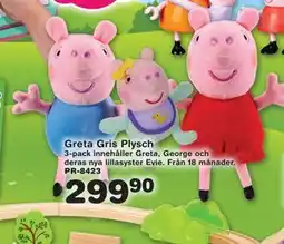 Lekextra Greta Gris Plysch erbjuda