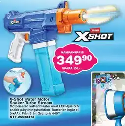 Lekextra X-Shot Water Motor Soaker Turbo Stream erbjuda