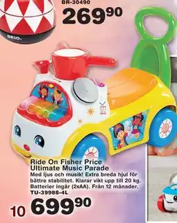 Lekextra Ride On Fisher Price Ultimate Music Parade erbjuda
