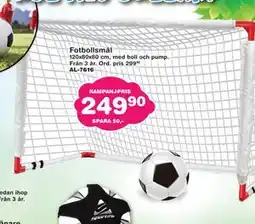 Lekextra Fotbollsmål erbjuda