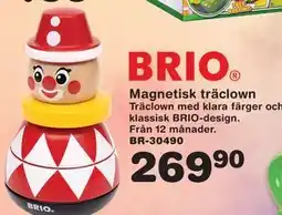 Lekextra BRIO Magnetisk träclown erbjuda