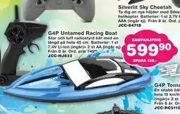 Lekextra G4P Untamed Racing Boat erbjuda