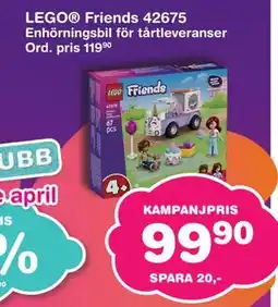 Lekextra LEGO Friends 42675 erbjuda