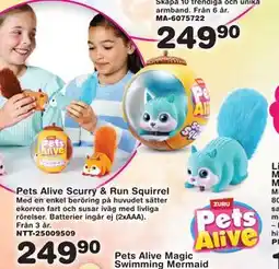 Lekextra Pets Alive Scurry & Run Squirrel erbjuda