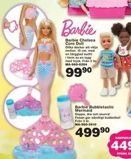 Lekextra Barbie Bubbletastic Mermaid erbjuda