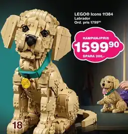 Lekextra LEGO Icons 11384 erbjuda