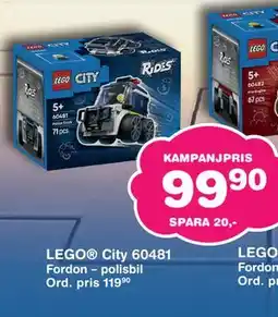 Lekextra LEGO City 60481 erbjuda