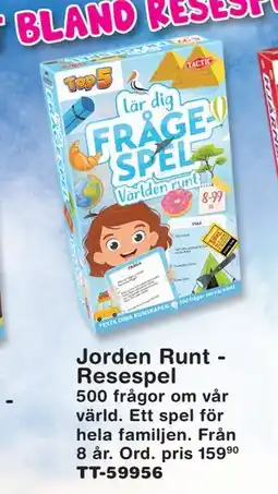Lekextra Jorden Runt Resespel erbjuda