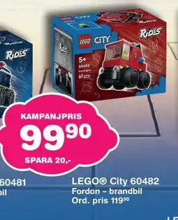 Lekextra LEGO City 60482 erbjuda
