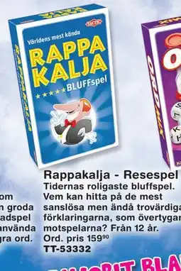 Lekextra Rappakalja - Resespel erbjuda